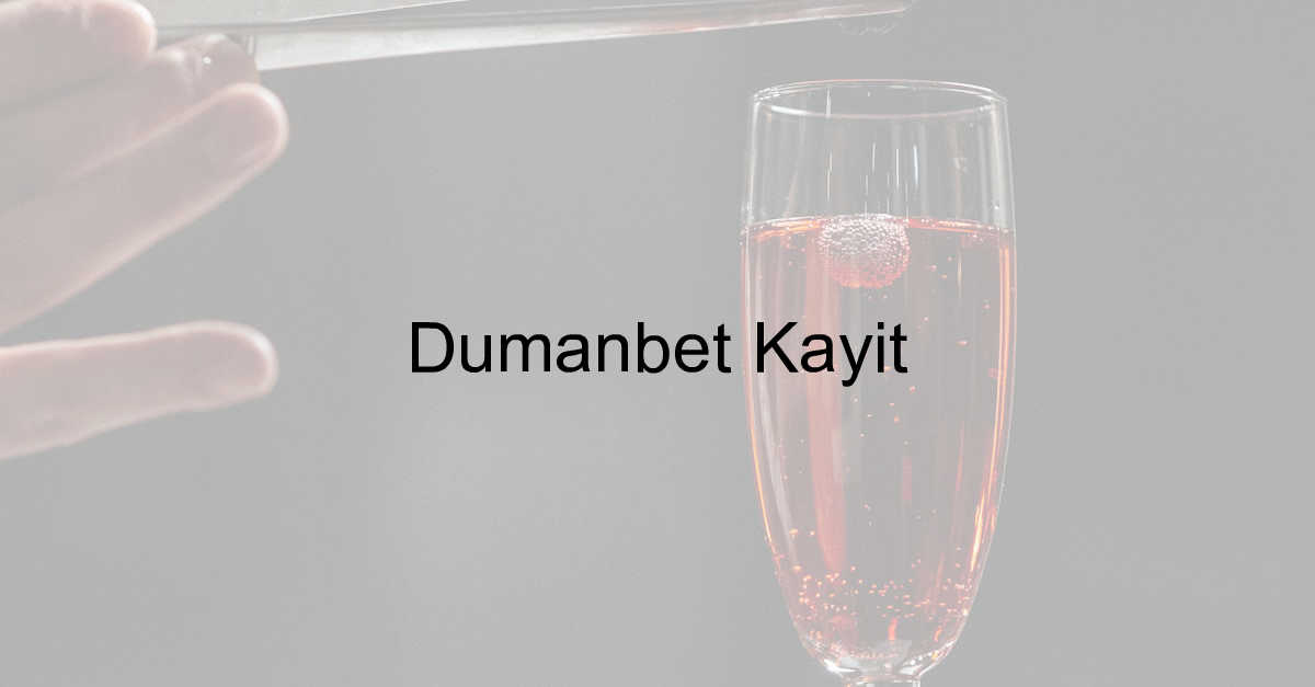 Dumanbet Kayıt